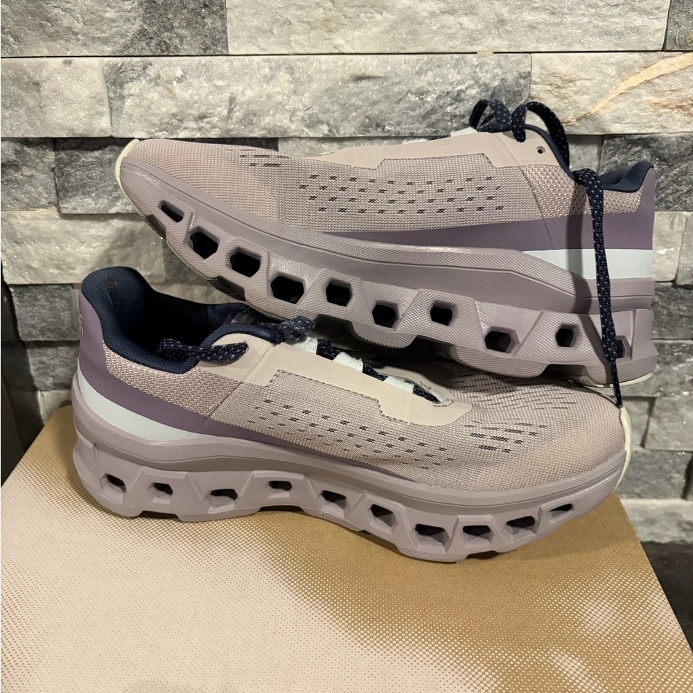 On Cloudtec Cloudmonster Sneakers in Lavender - image 6